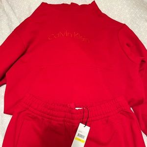 Calvin Klein Red Tracksuit